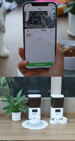 SmartFeed Pro — HD Camera & WiFi Pet Feeder